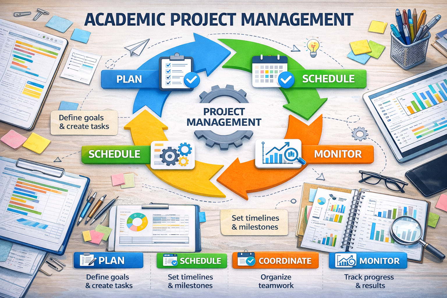 Agile Project Management Board for Scientific Teams
